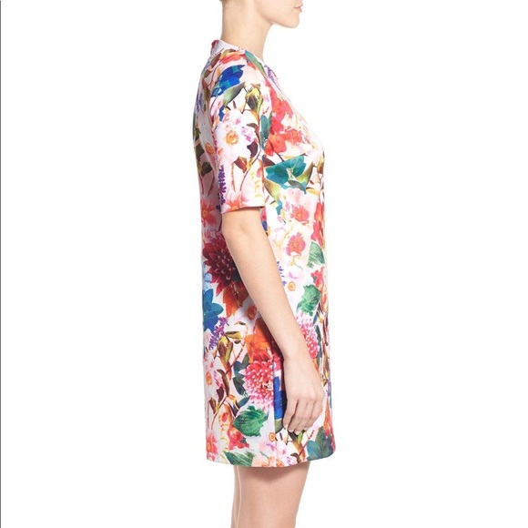 Cece ♡ Short Sleeve Bountiful Garden Dress - Picture 5 of 12